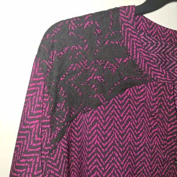 A Catherines Women's Top Plus Sized Office Core Lace Detail Cocktail Party 5X - Picture 3 of 8